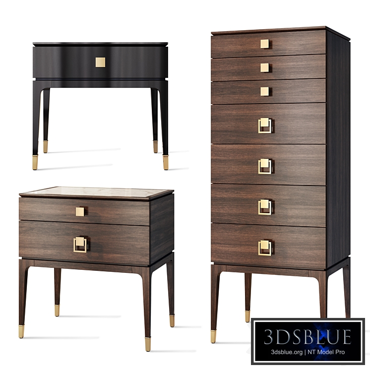 Chest of drawers bedside table Nara Galimberti Nino