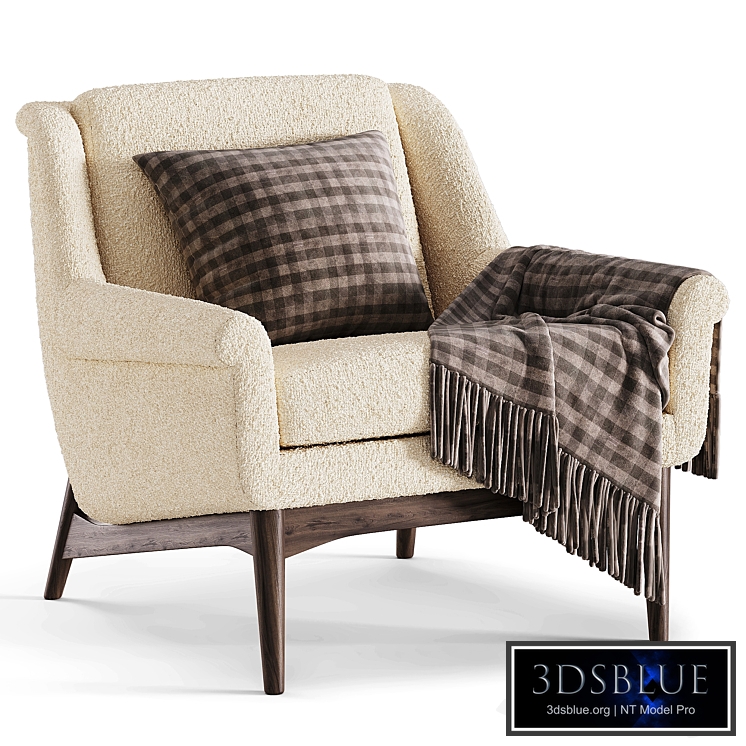 Lulu White Small Armchair