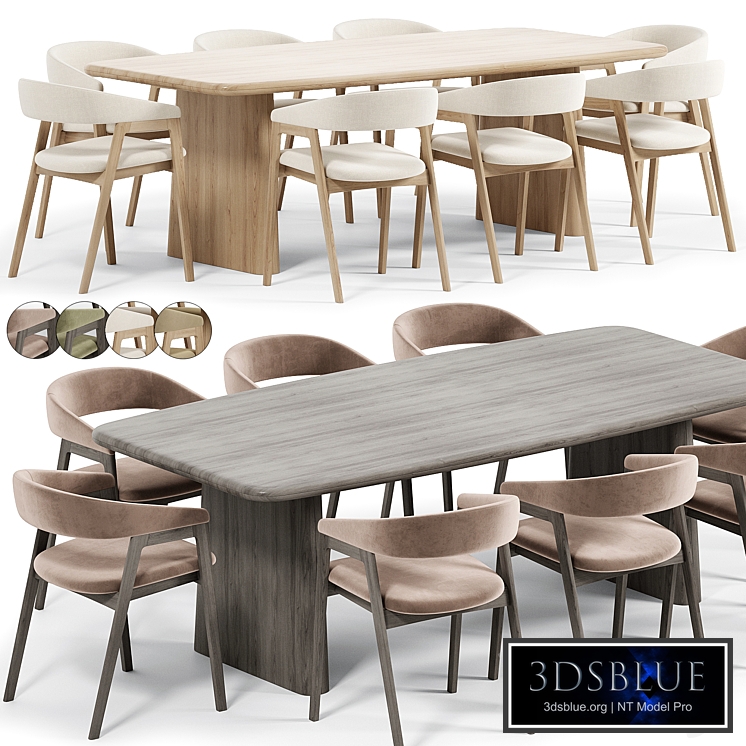 Mads Chair, Daymon Dining Table