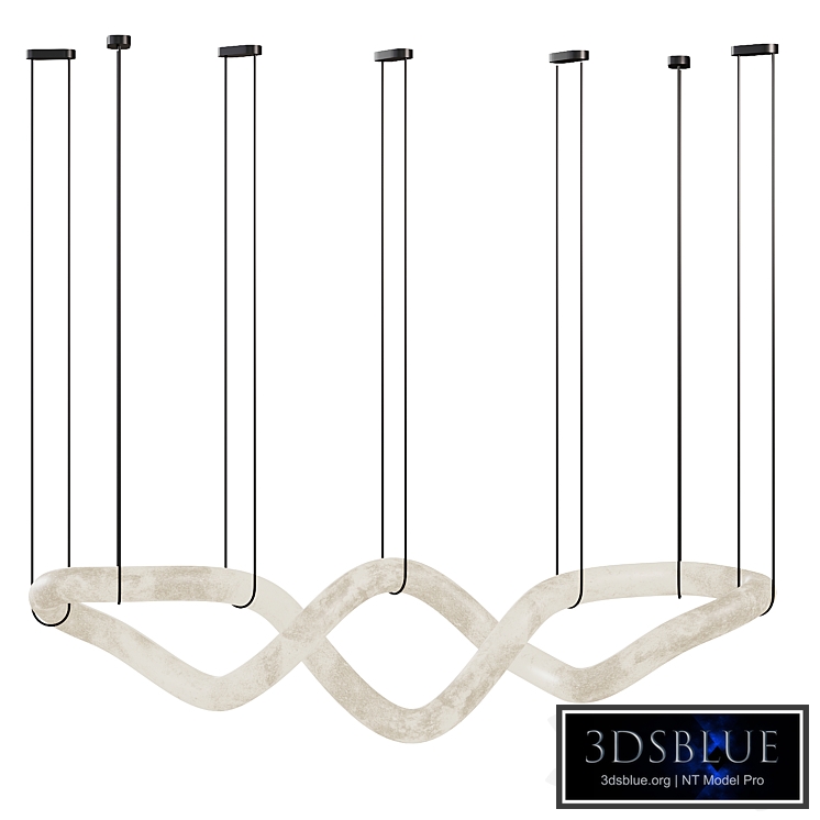 Infinite Glow Alabaster Chandelier