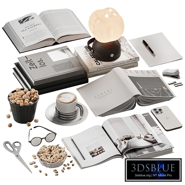 White decor for the workplace