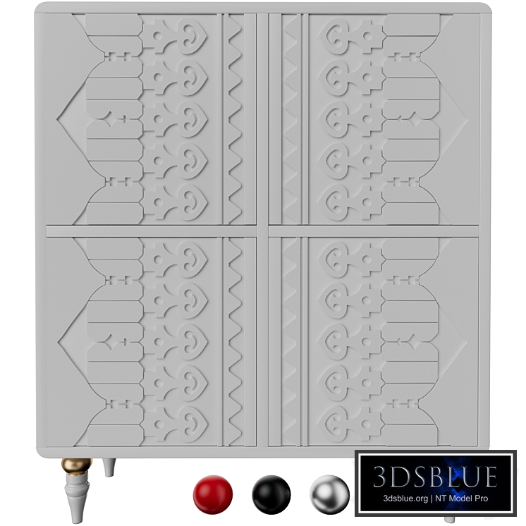 Chest of drawers Rooso (4 doors)