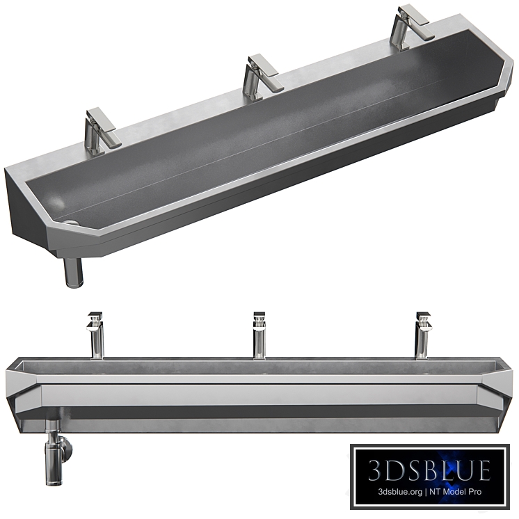 Collective sink-gutter D-A2/03-R1800 from Dominant