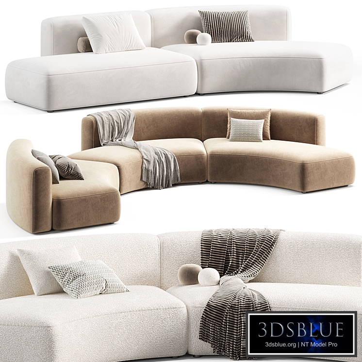 Cozy Curve Modular Sofa by MDF Italia