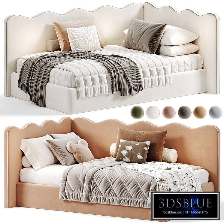 Riviera Corner Kids Bed by sensorsleep