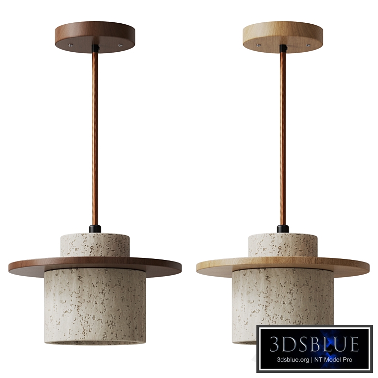 Travertine Pendant Light