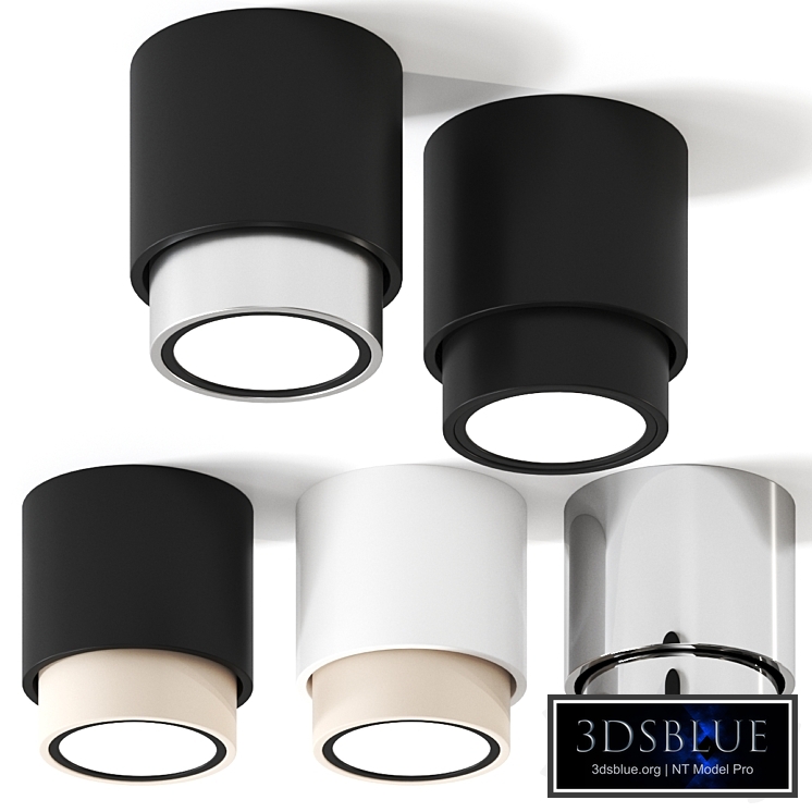 Lui alto by Occhio Ceiling Lamp Spot