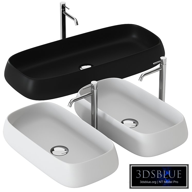 Nur Lavabo by Alice Ceramica Washbasin