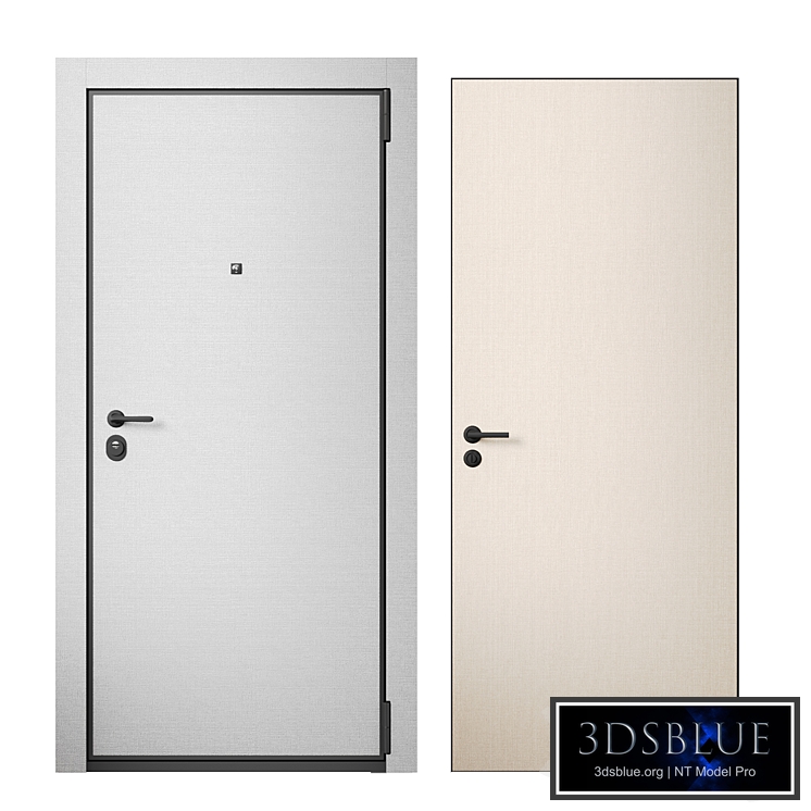 Entrance door and interior door 27