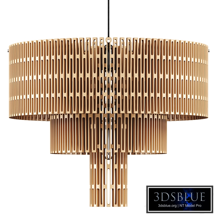 Bcompact Kerf Chandelier
