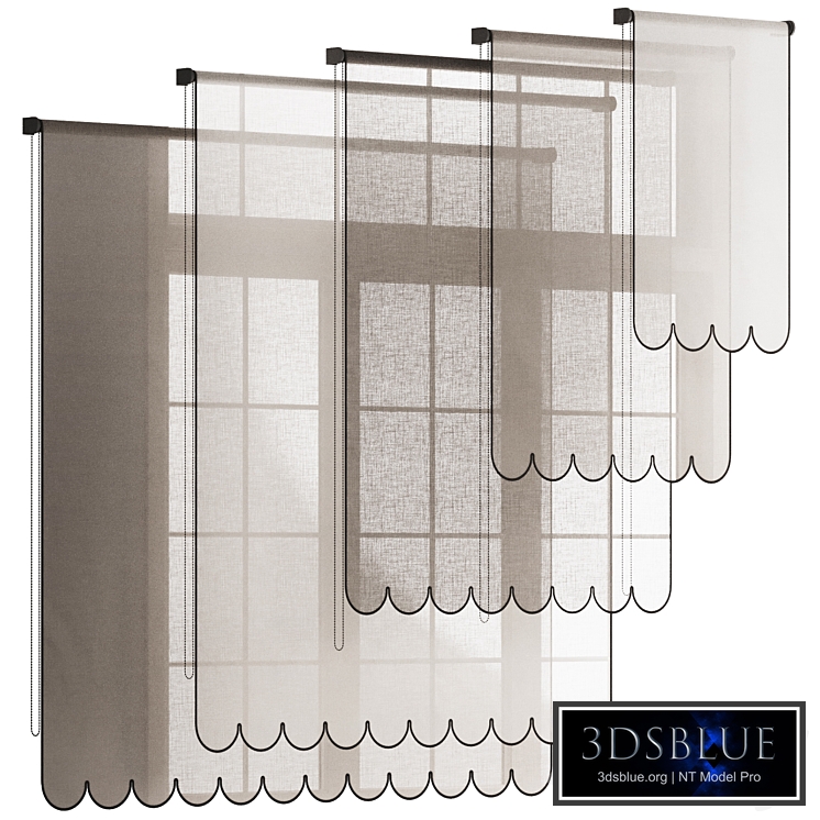 Scallop Roller Blinds