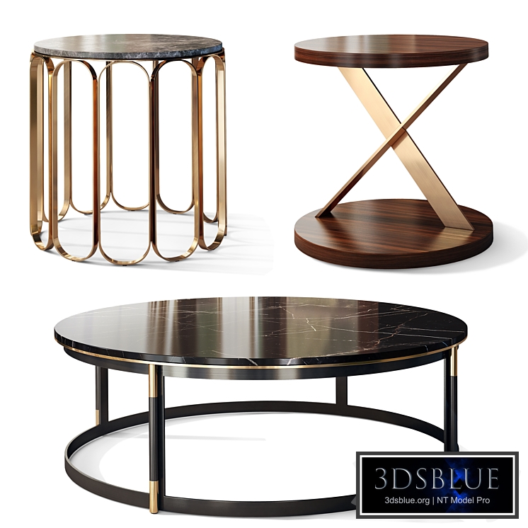 Round coffee table Laskasas Cheryl Sally Lyssa