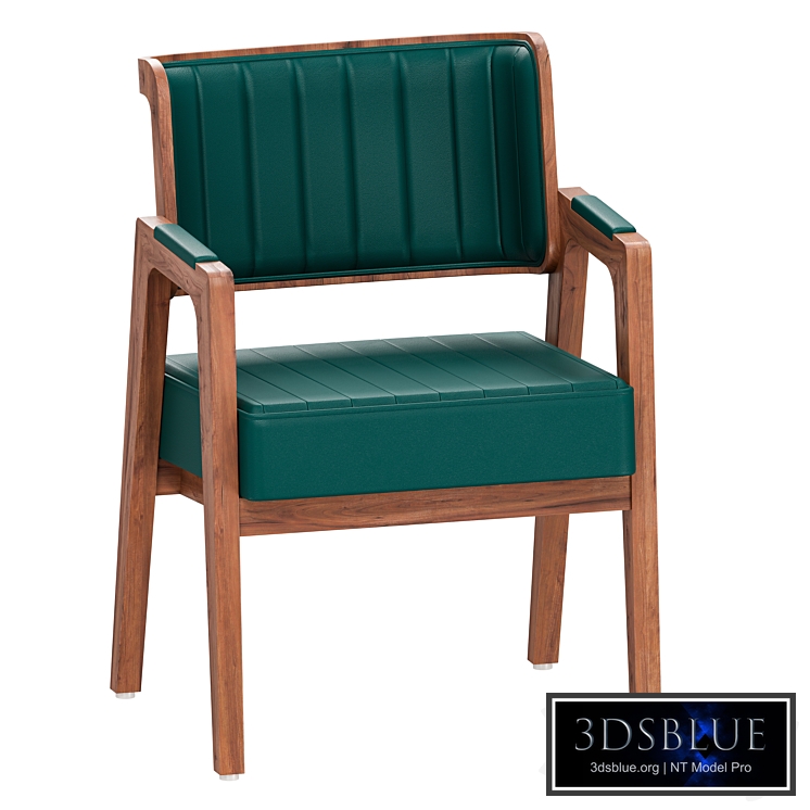 Norman chair dark walnut