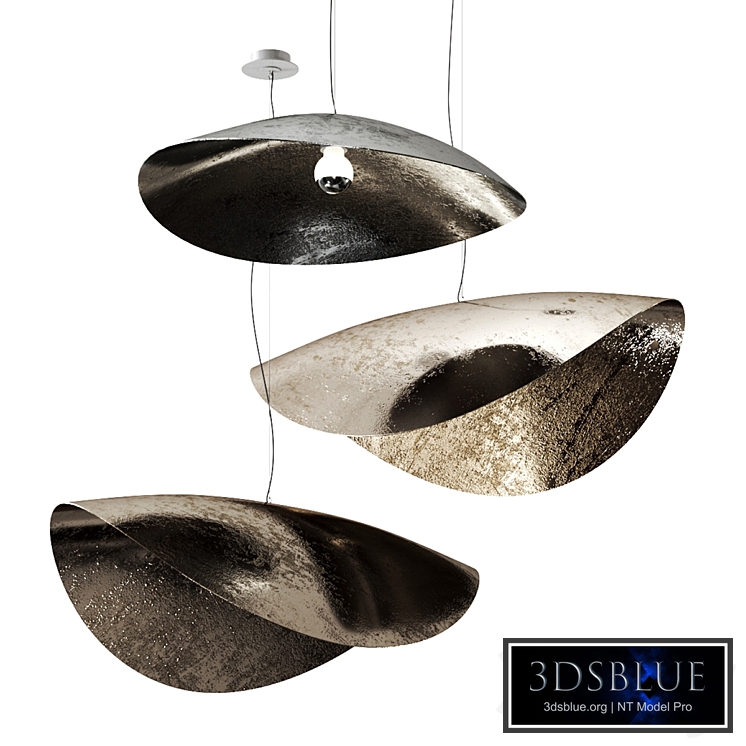 SILVER 95 96 pendant lamp by Gervasoni