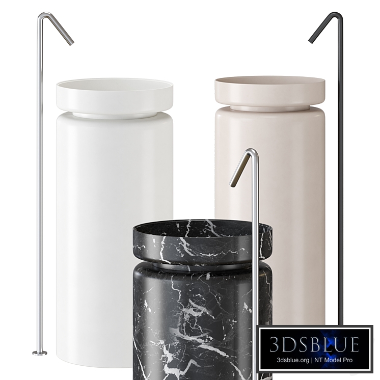 Cassica Baths TOTEM DISCÓBOLO | Floor-standing washbasin