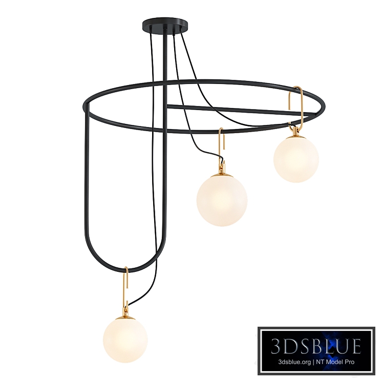 NH S4 Circular Chandelier