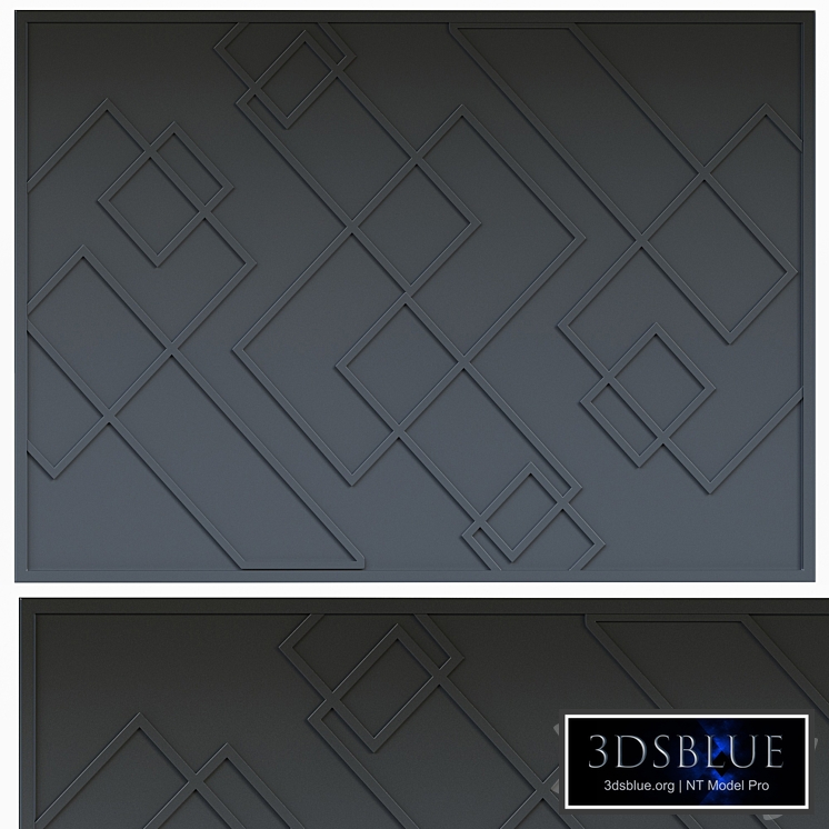 Wall 3D panel 06