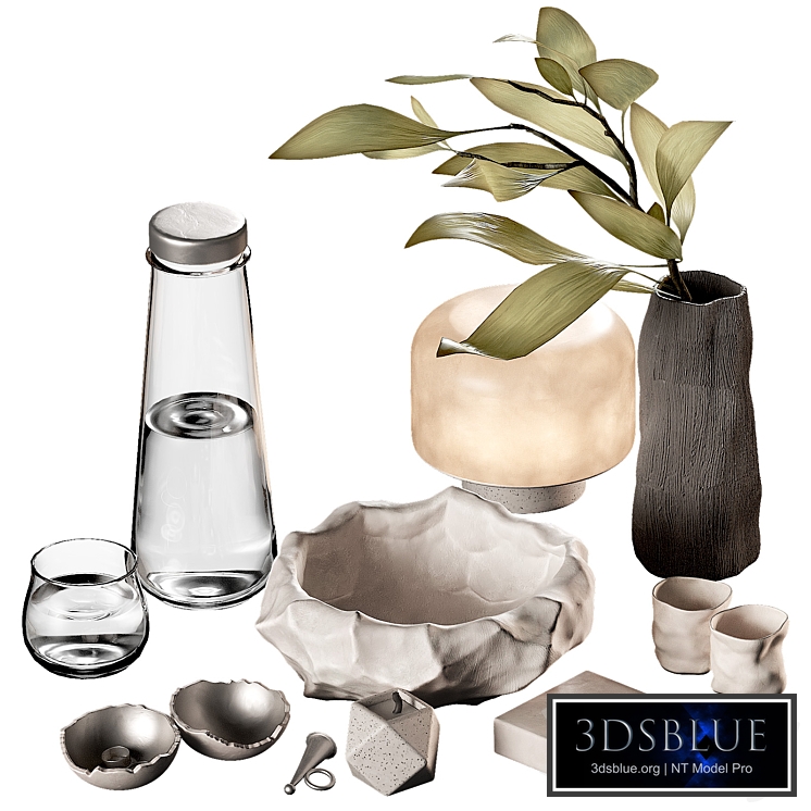 Decorative set. Minimal style decor 3.