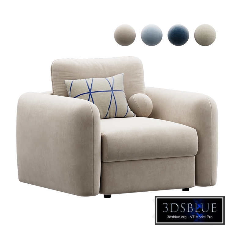 Polan modular armchair