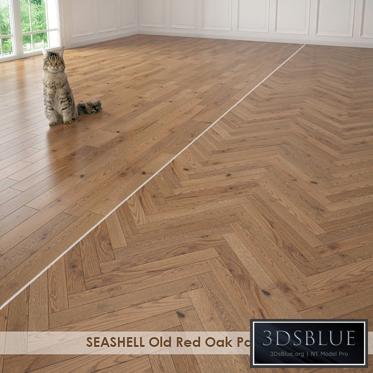 SEASHELL Old Red Oak Parquet