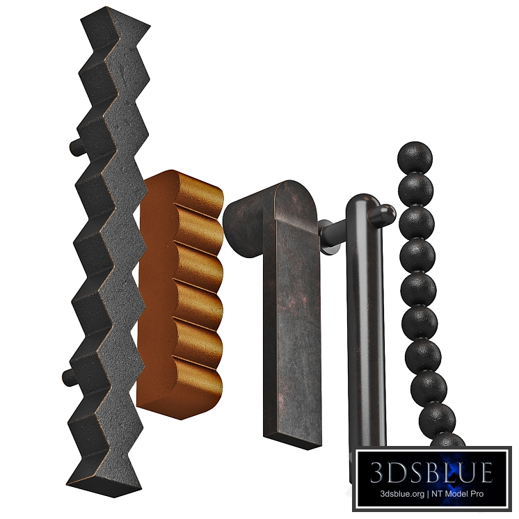 Collection of furniture handles