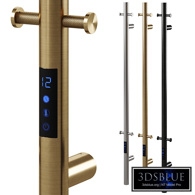 UNO heated towel rail by Boheme