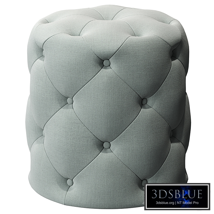 Pottery Barn / Tufted Accent Stool