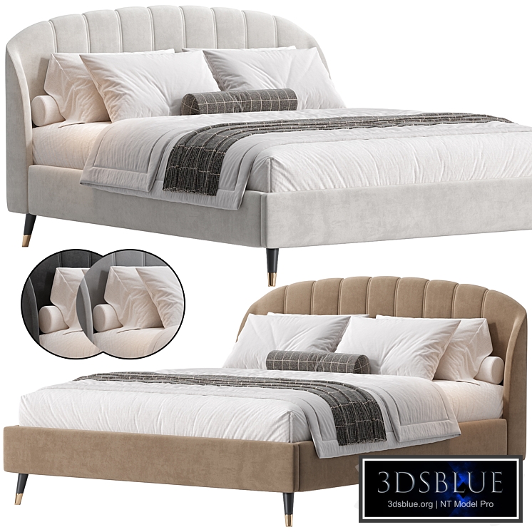 Bed Lleri 160 from Divan Ru