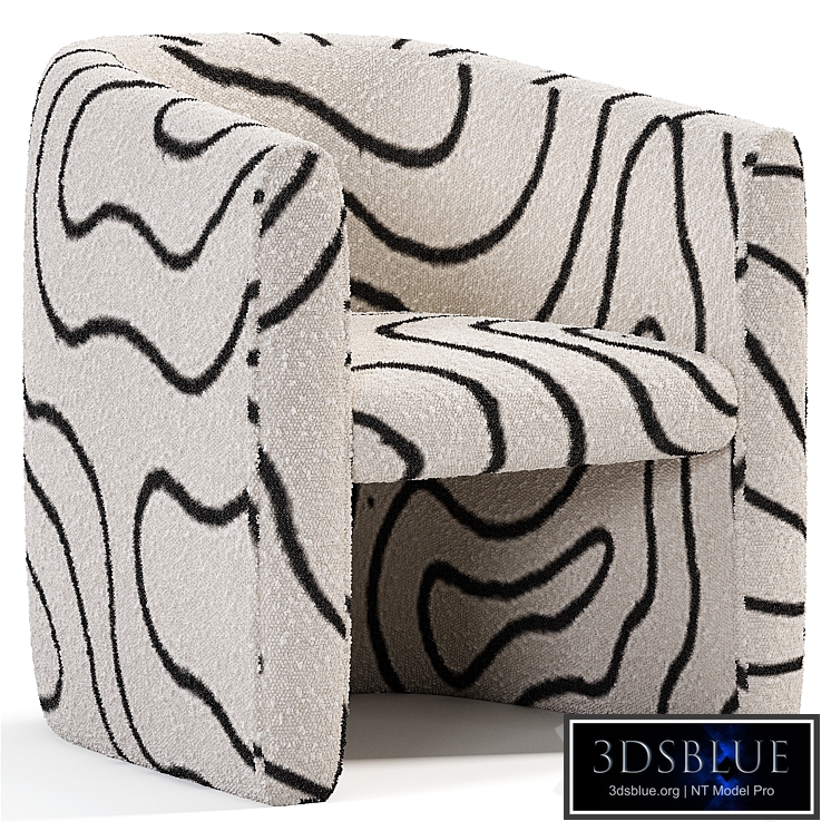 Senderos Wool Chair By Diego Olivero Studio