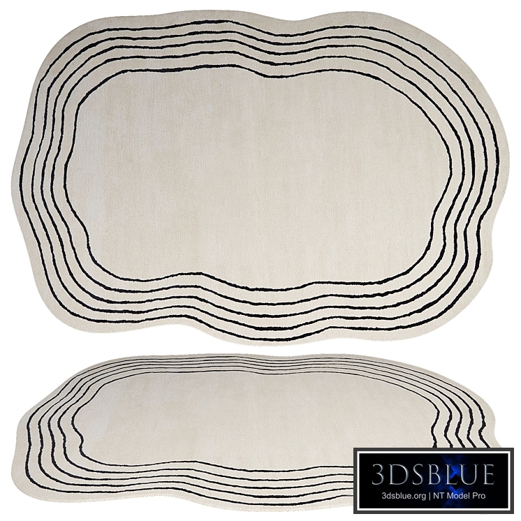 Tapeto viscosa beige RAMZAN