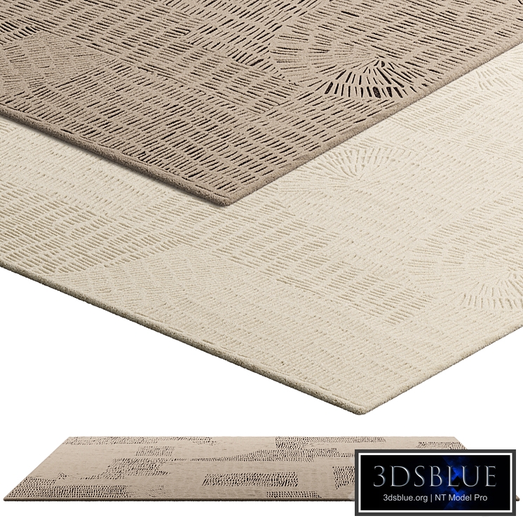 Poliform Trace Rectangular Rug (2 colors)