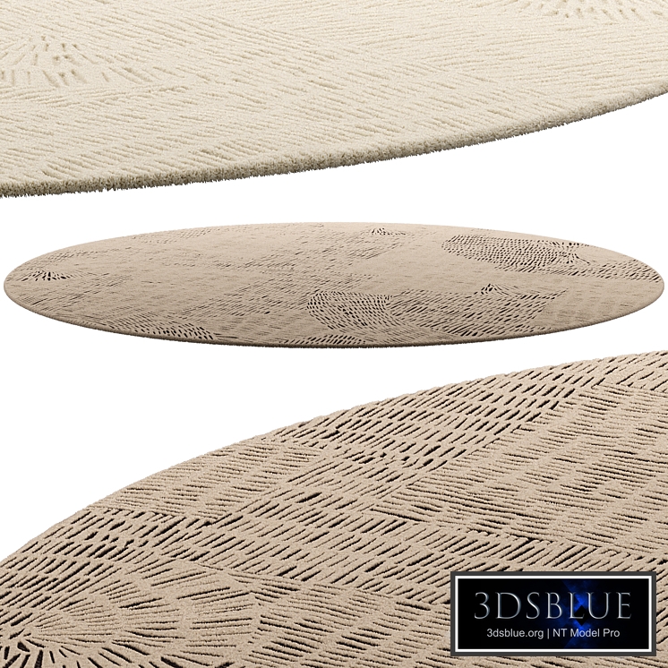 Poliform Trace Round Rug (2 colors)