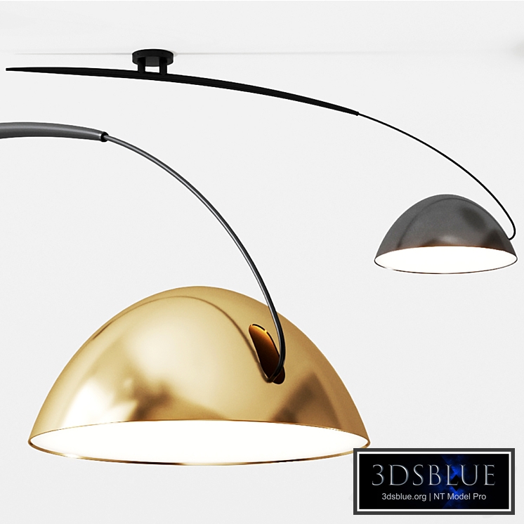 Pluma T-2955 flushmount by Estiluz Ceiling