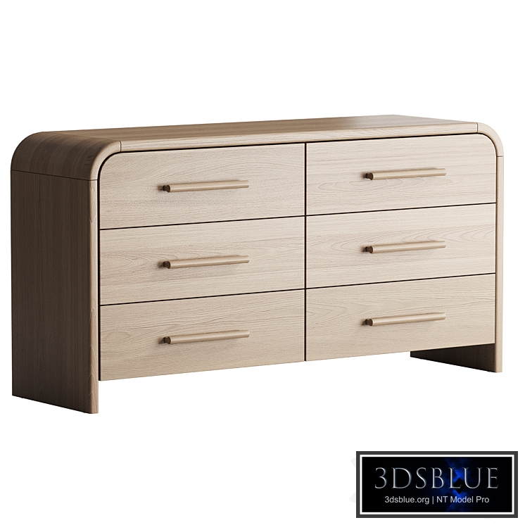 Faydra 6-Drawer Double Dresser
