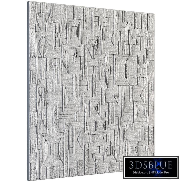 Bas-relief plaster wall decorative panel rope cable thread tying lasso