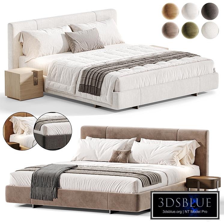 Yves Bed By Minotti