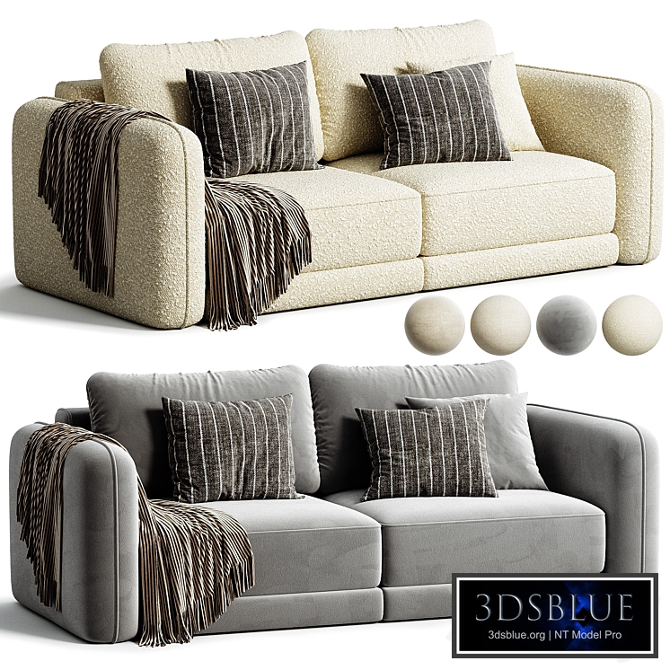 Dantone Home Marley straight folding Sofa