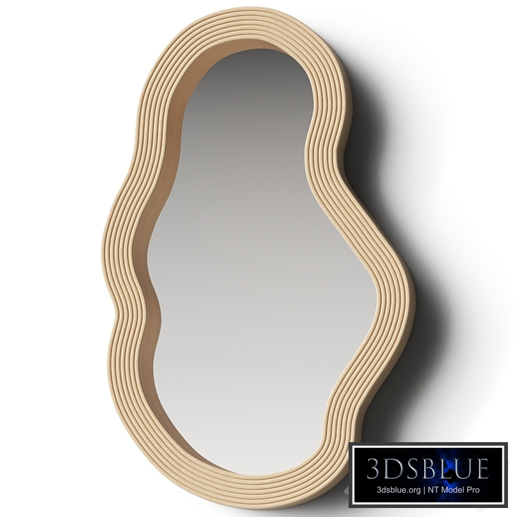 ferm Living - Pond Mirror Rattan