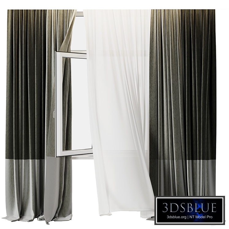 curtains green when open window 06 HBH