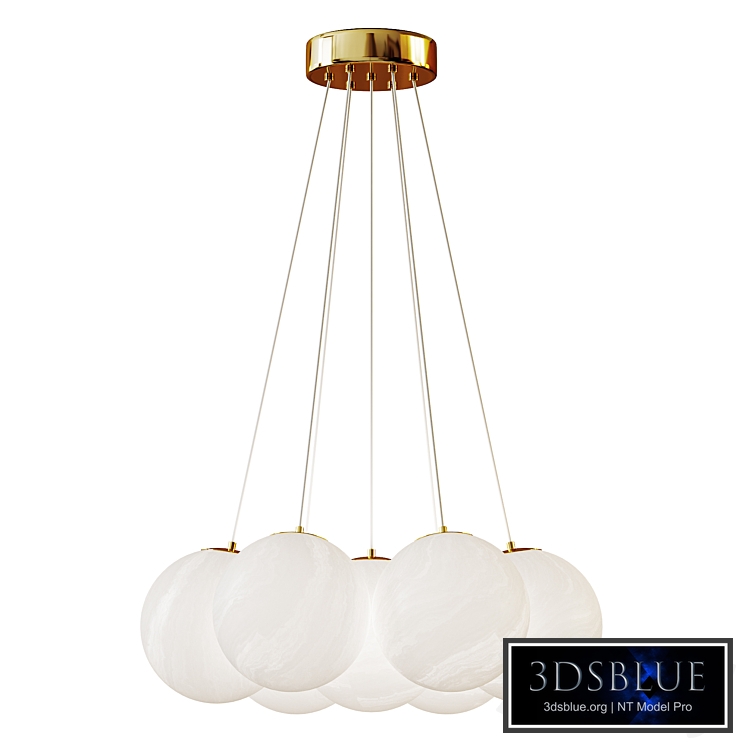 Glass Bubble Chandelier