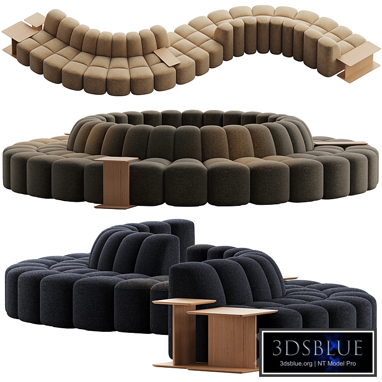 Modular sofa array system from Mdf Italia