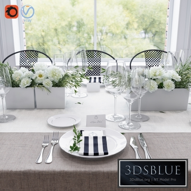 Banquet Table Setting