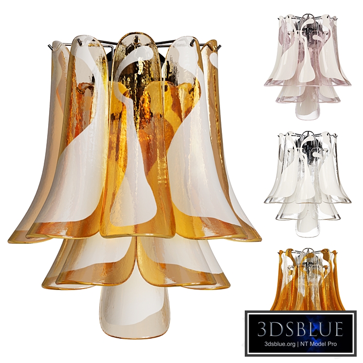 Sconce Lattimo Murano lamp