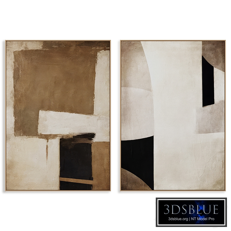 Abstract Painting Frame set 0516
