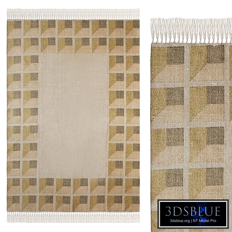 Matteo Geo Brushed Rug