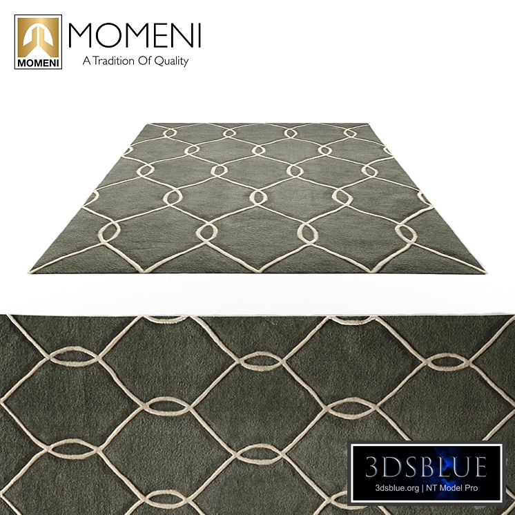 Momeni Bliss Steel-Teal