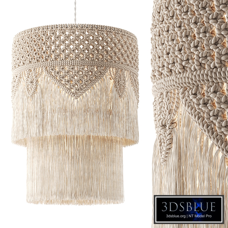 MACRAME Pendant Light 02