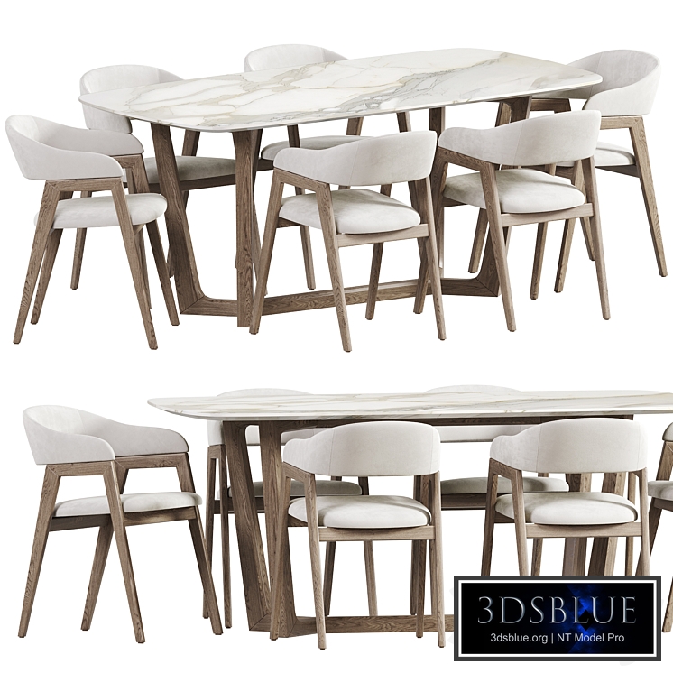 Evelyn & Chelsea Dining Set Roveconecpt/Deephouse