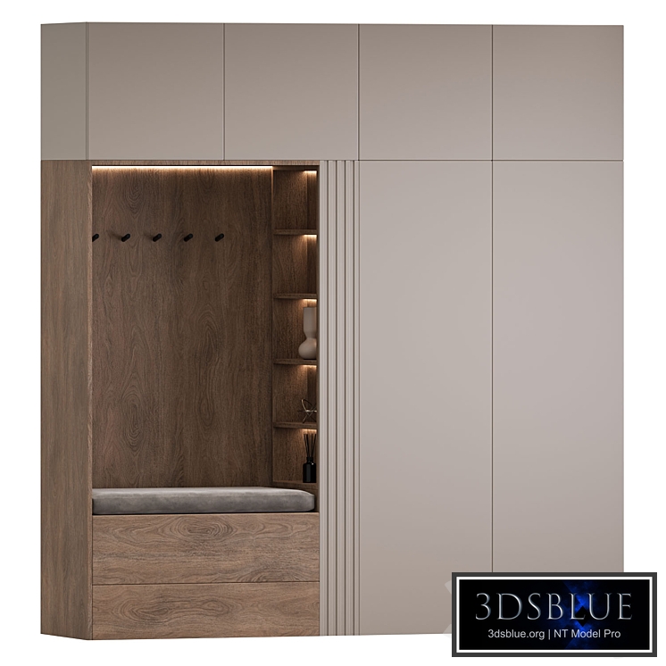 Wardrobe in the hallway5