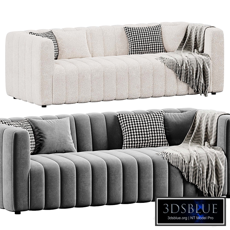 Royal Boucle Sofa Naduvi | Sofa